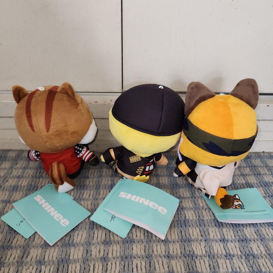 SHINee 　ANIMAL 　COORDY　ちょこんとぬいぐるみなど6個セット
