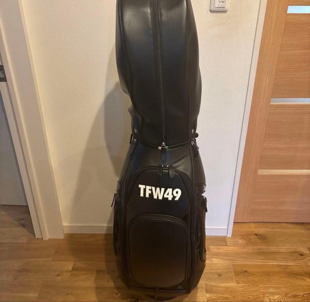 TFW49 ブラック キャディバッグ