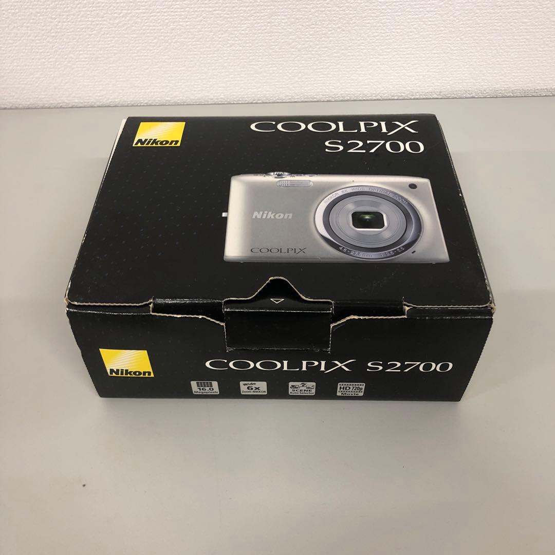 M08/01a1709☆Nikon COOLPIX S2700 デジカメ