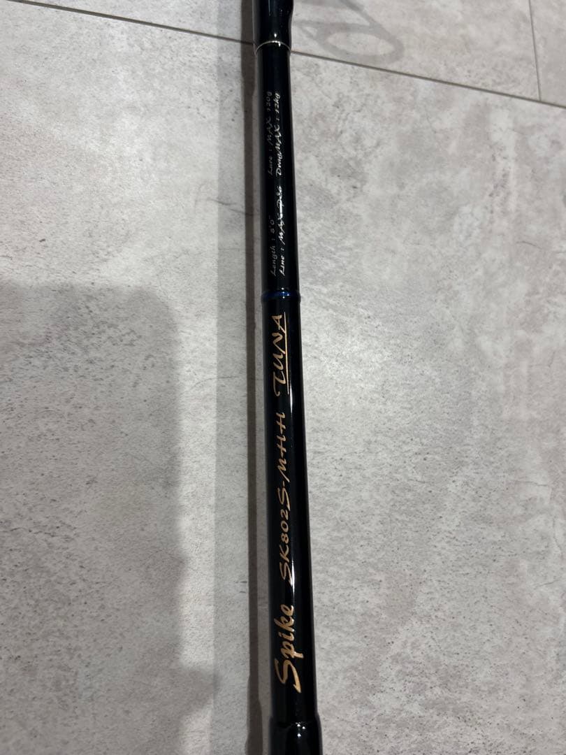 美品、テンリュウ、天龍SpikeキャスティングロッドSK802S-MHH