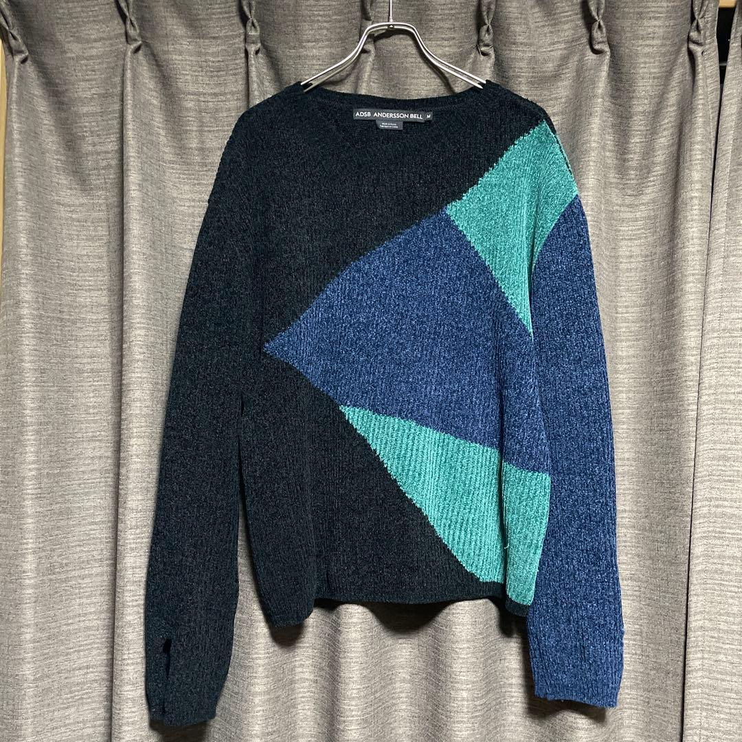 【ANDERSSON BELL】 FITE CREW-NECK SWEATER