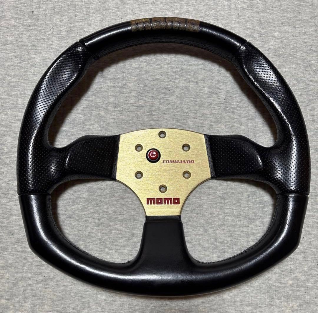 希少　momo COMMANDO φ34 D-TYPEゴールド レアカラー正規品