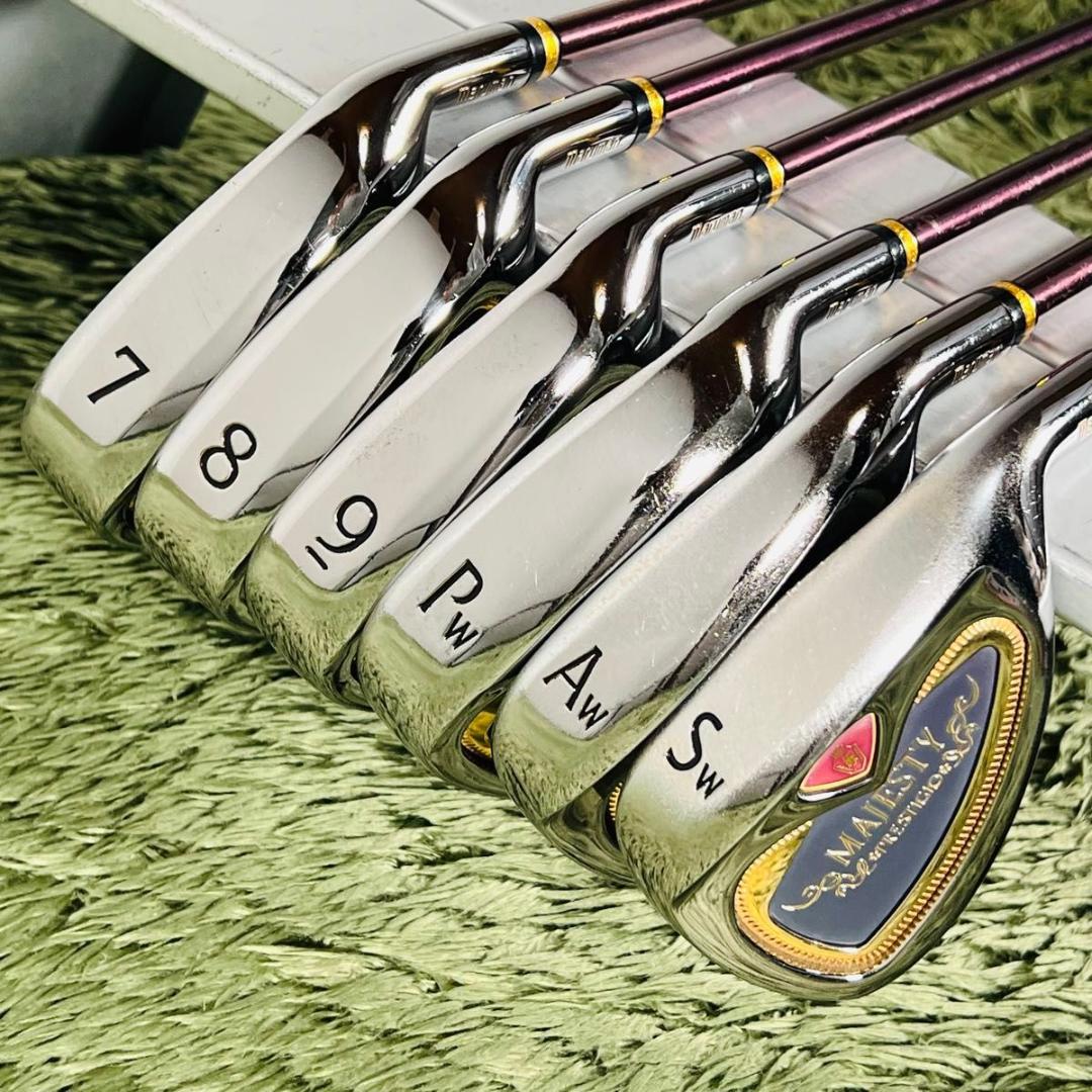 マジェスティ プレステジオ アイアン6本セット レディースゴルフ 初心者 大人気