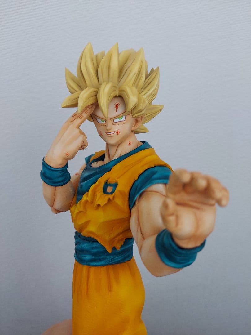 ドラゴンボール 一番くじ 孫悟空 超サイヤ人 リペイント