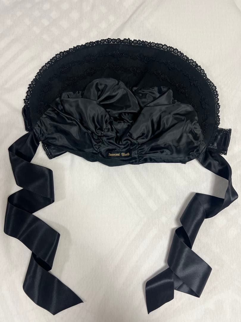 Innocent Worldフルボンネット♡黒