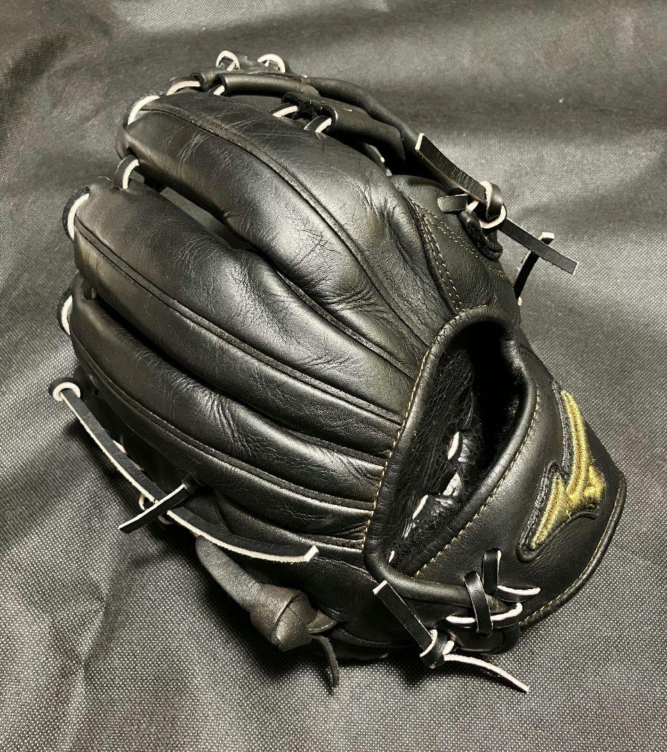 ミズノプロ 硬式 内野 グラブ グローブ 黒 高校野球 Mizuno Pro