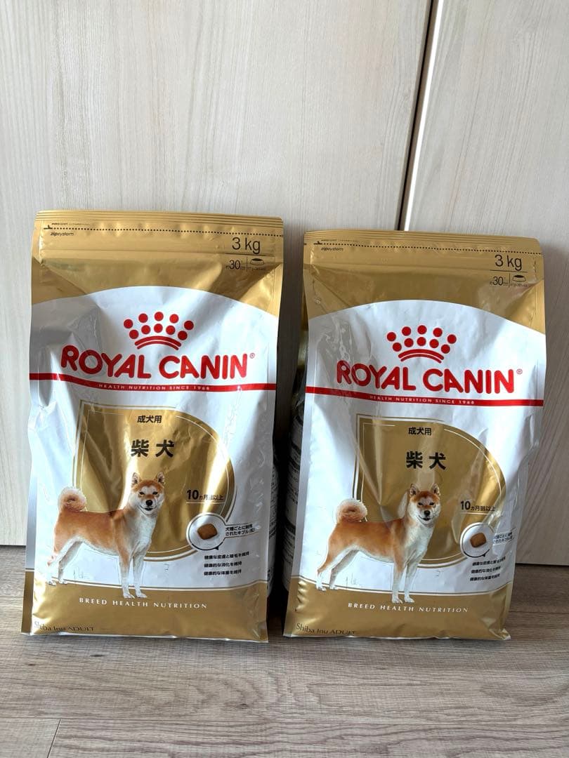  CANIN ロイヤルカナン 柴犬用 ドライフード 3kg×2袋