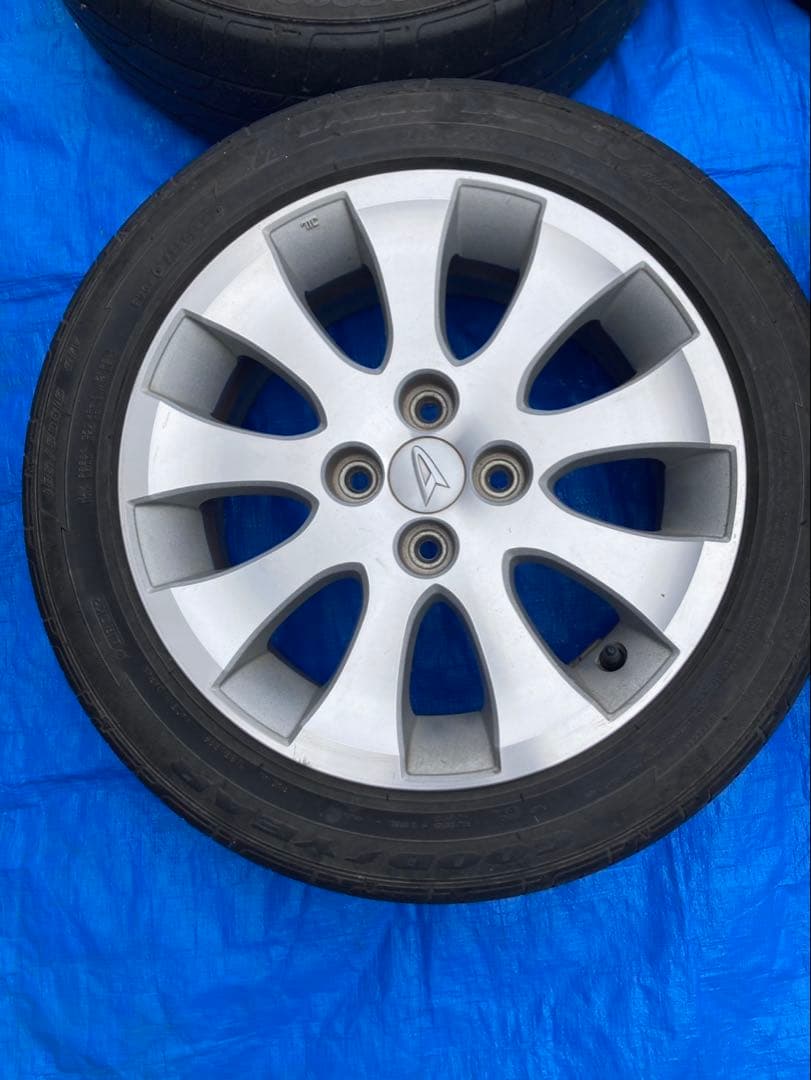 ダイハツ　クー　純正アルミホイール　15インチ