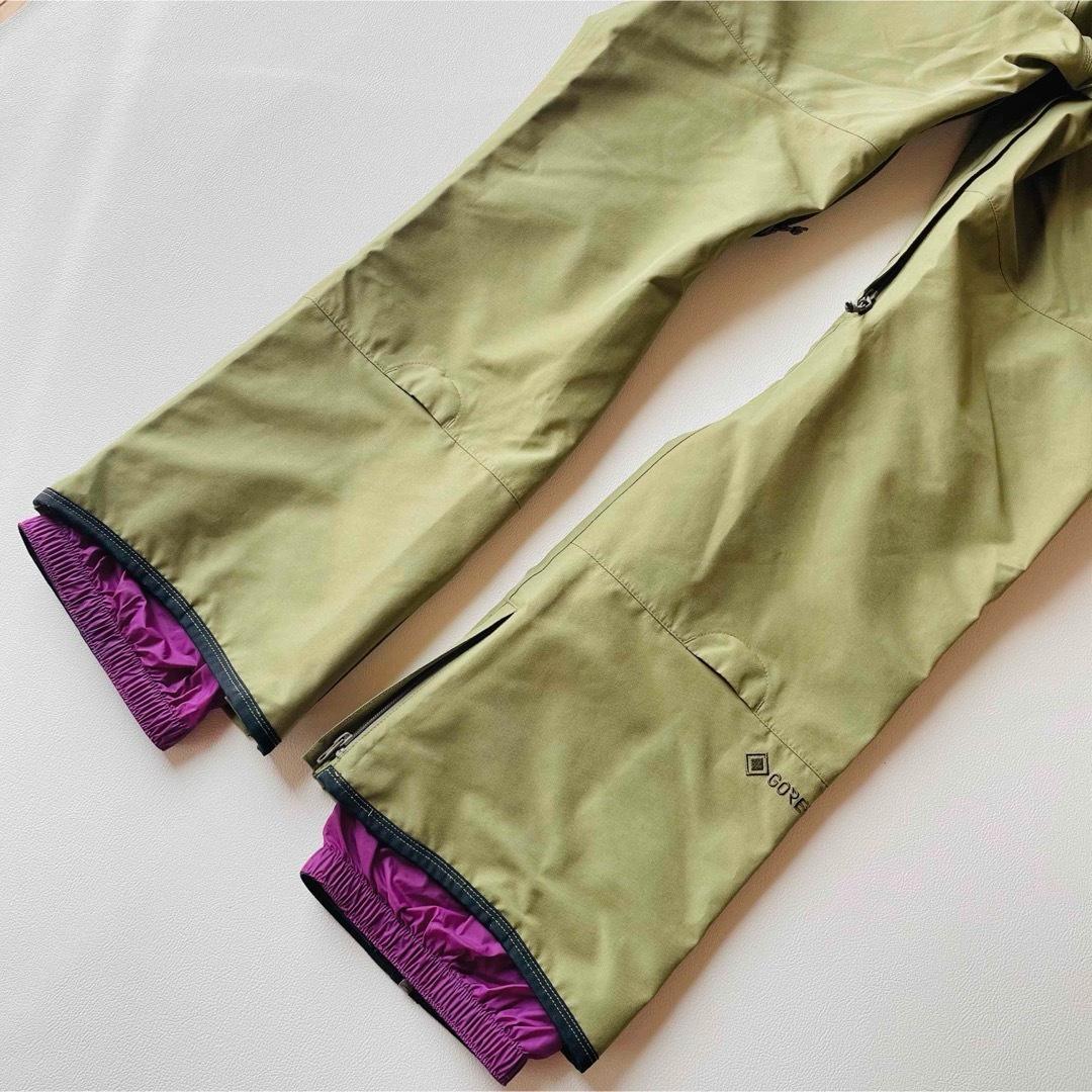 5471【美品】バートン　パンツ　ゴアテックス　メンズ　BALLAST　カーキ