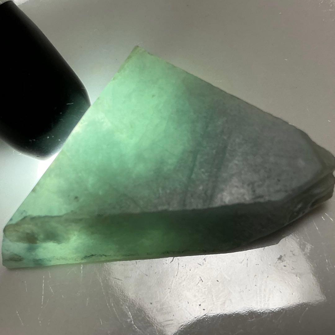 コン沢翡翠　原石　13.2g（142）※マニア向け