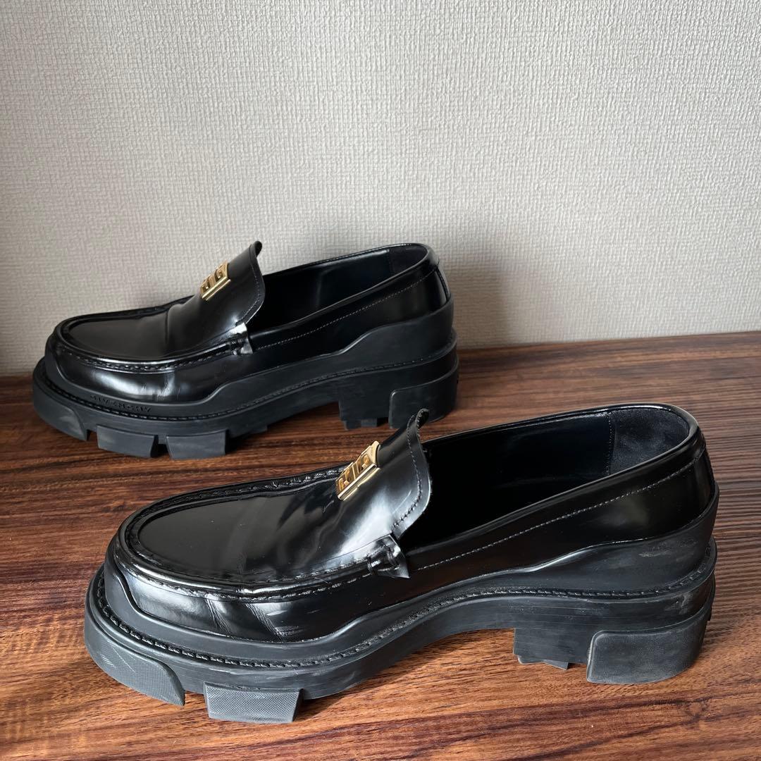 【美品！！】GIVENCHY TERRA LOAFERS ブラック サイズ37