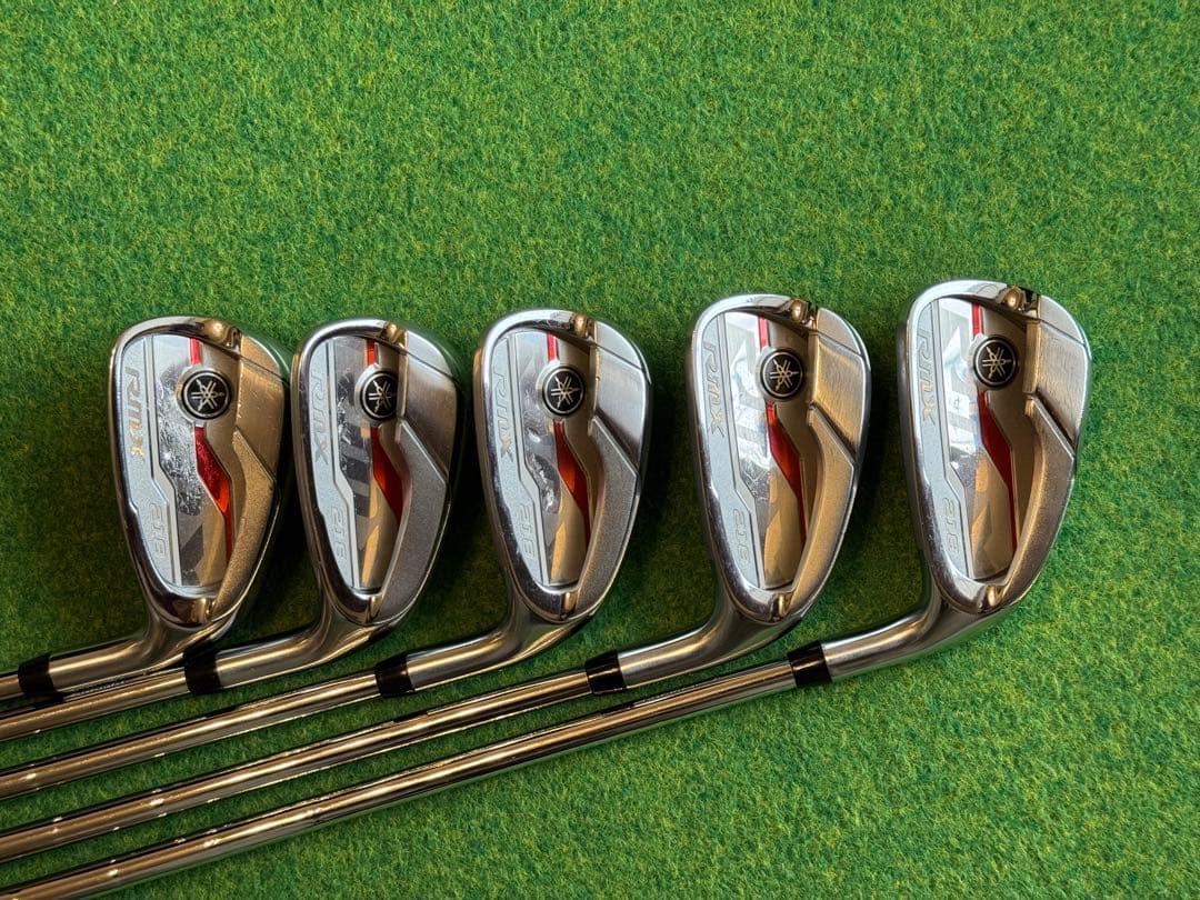 YAMAHA RMX 218 アイアン５本セット　６～９・ＰＷ