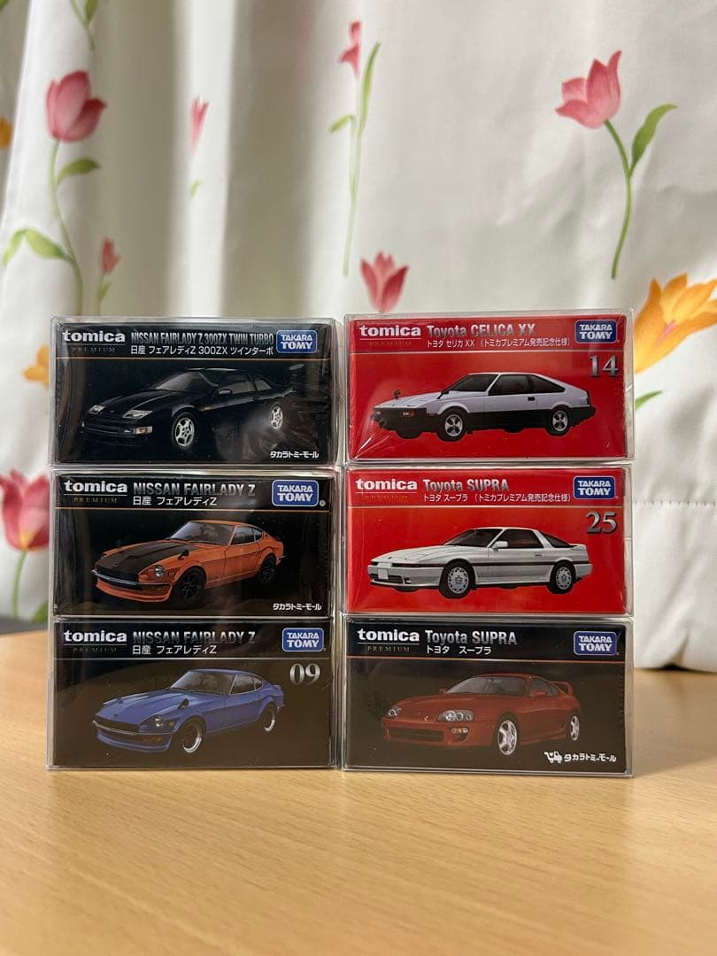 トミカ プレミアム　ミニカー6台セット