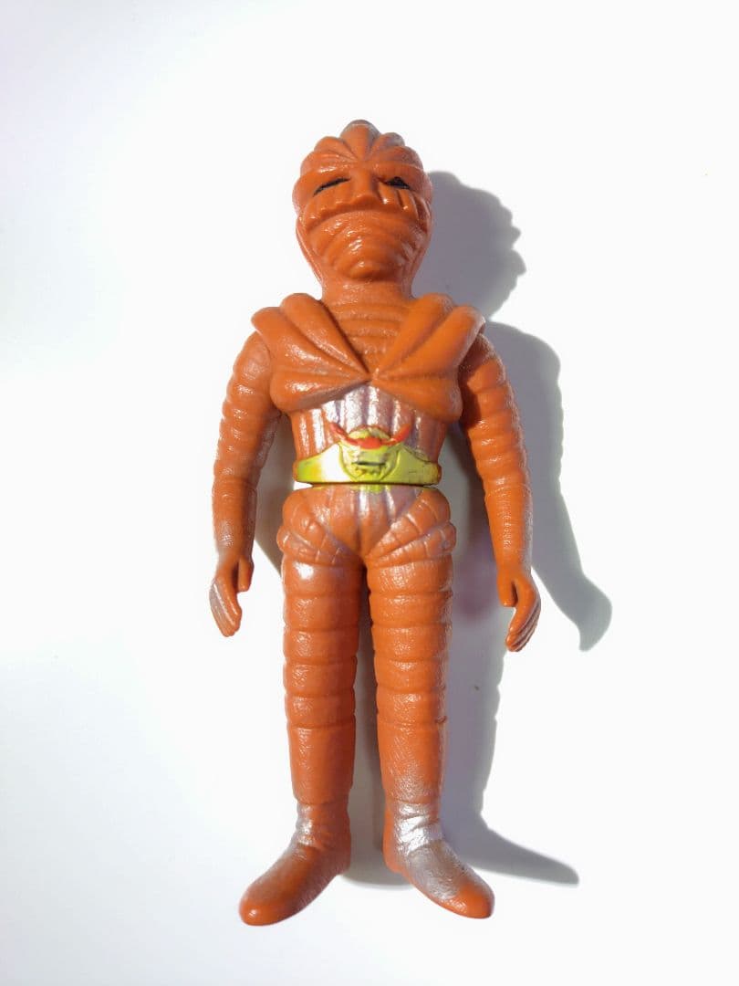 ポピー☆イナズマン☆サナギマン☆1970年代の希少ソフビフィギュア☆約13cm