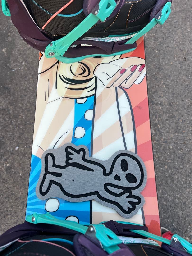 女性、グラトリに最適‼︎BOUNDの板とビンディング、ブーツのセット