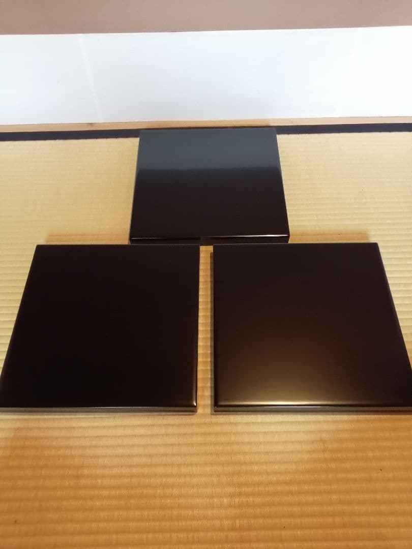 【茶事道具】山中塗茶懐石道具一揃　懐石380