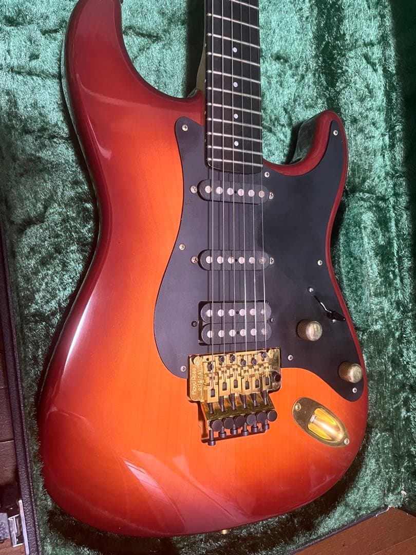 moon guitars ストラトキャスター