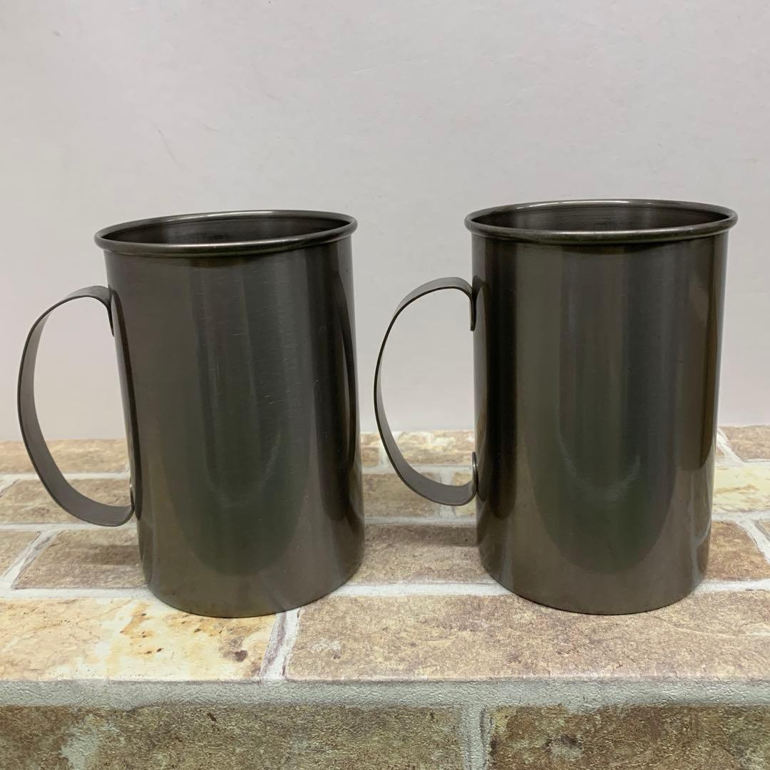 CAPTAIN STAG キャプテンスタッグ チタン製 ビアジョッキ 4コセット