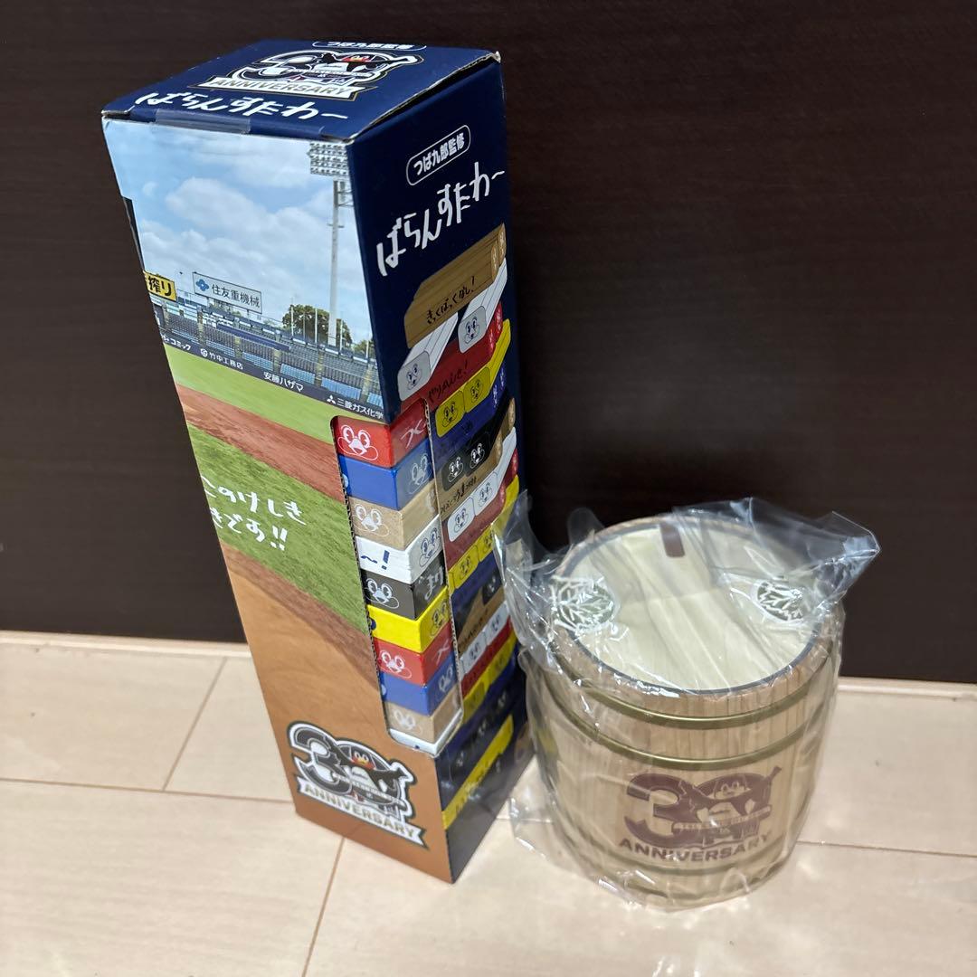 非売品☆レア☆匿名　ヤクルトスワローズ　つば九郎監修ばらんすたわー　木製樽