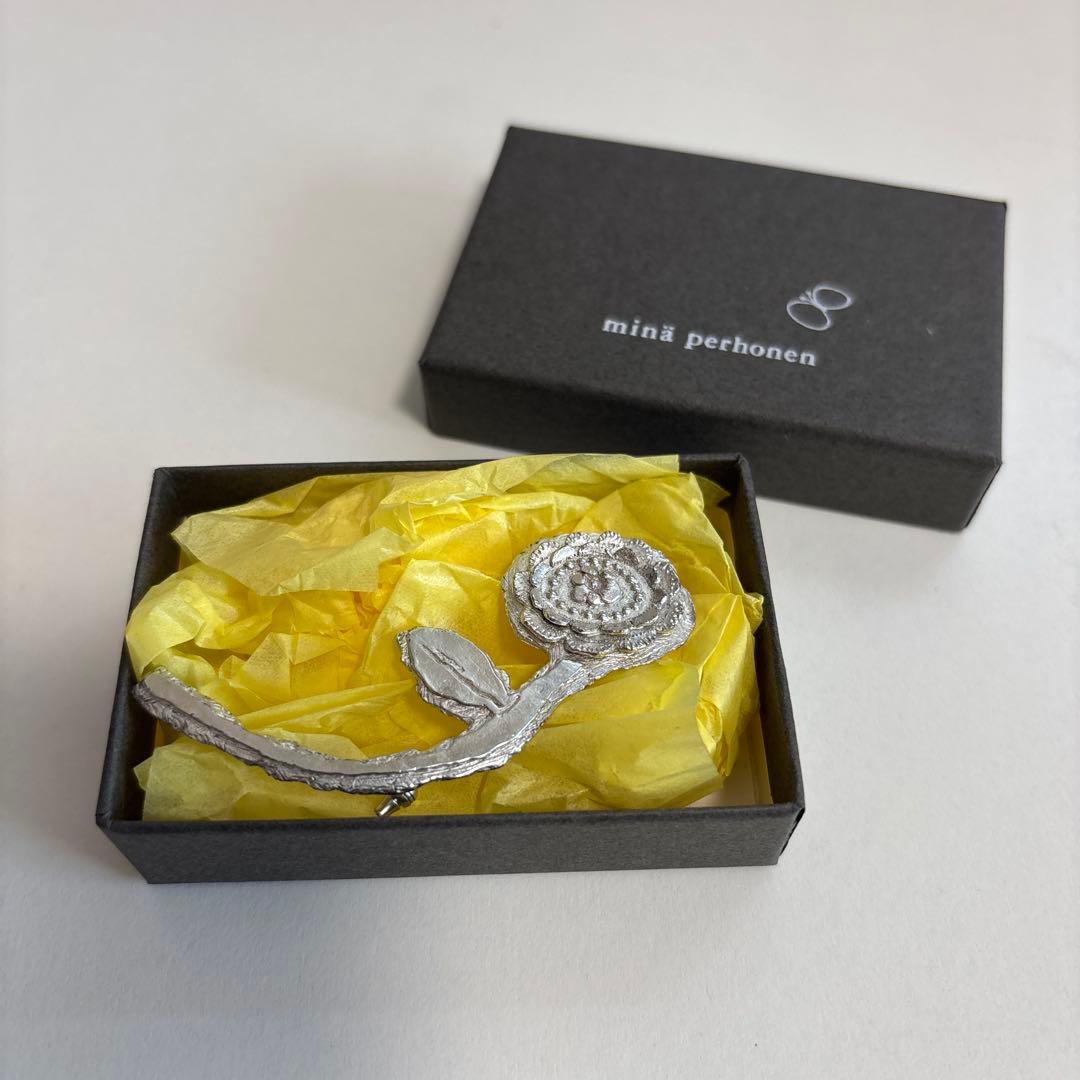 minä perhonen シルバーバラブローチ