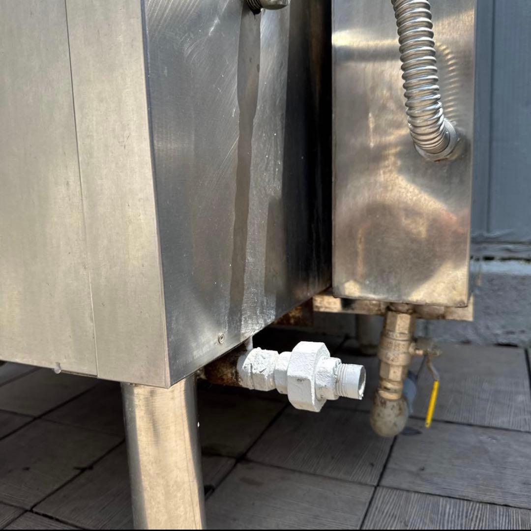 大型　業務用 五加調理器 ４段　ドロワー式　引出式蒸し器　都市ガス用