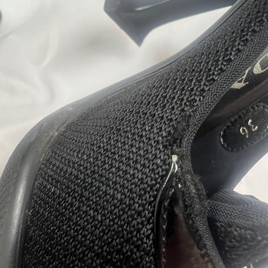 靴 Archive PRADA mesh mules black