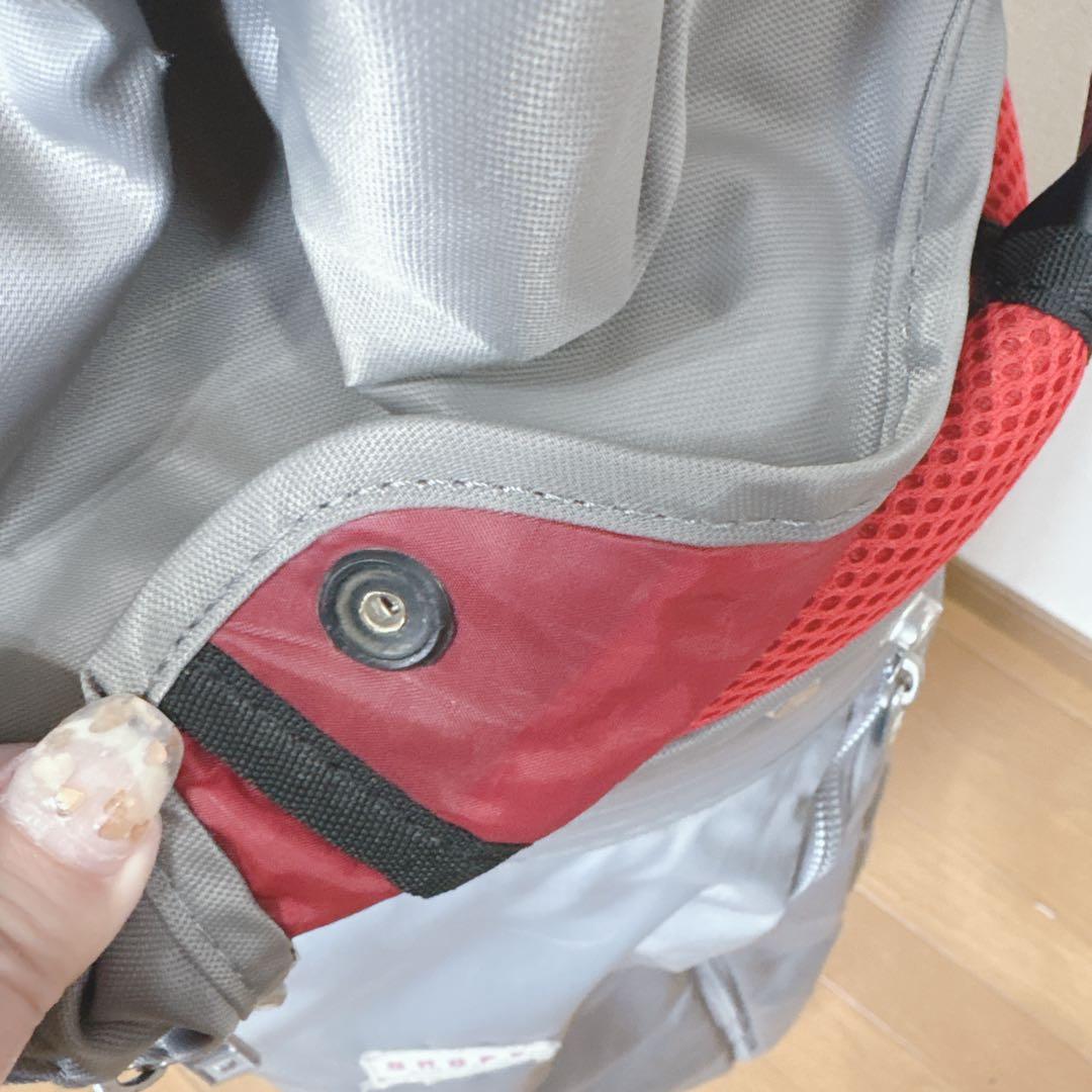 K417 onoff ライトグレー ハンドル付き キャディバッグ