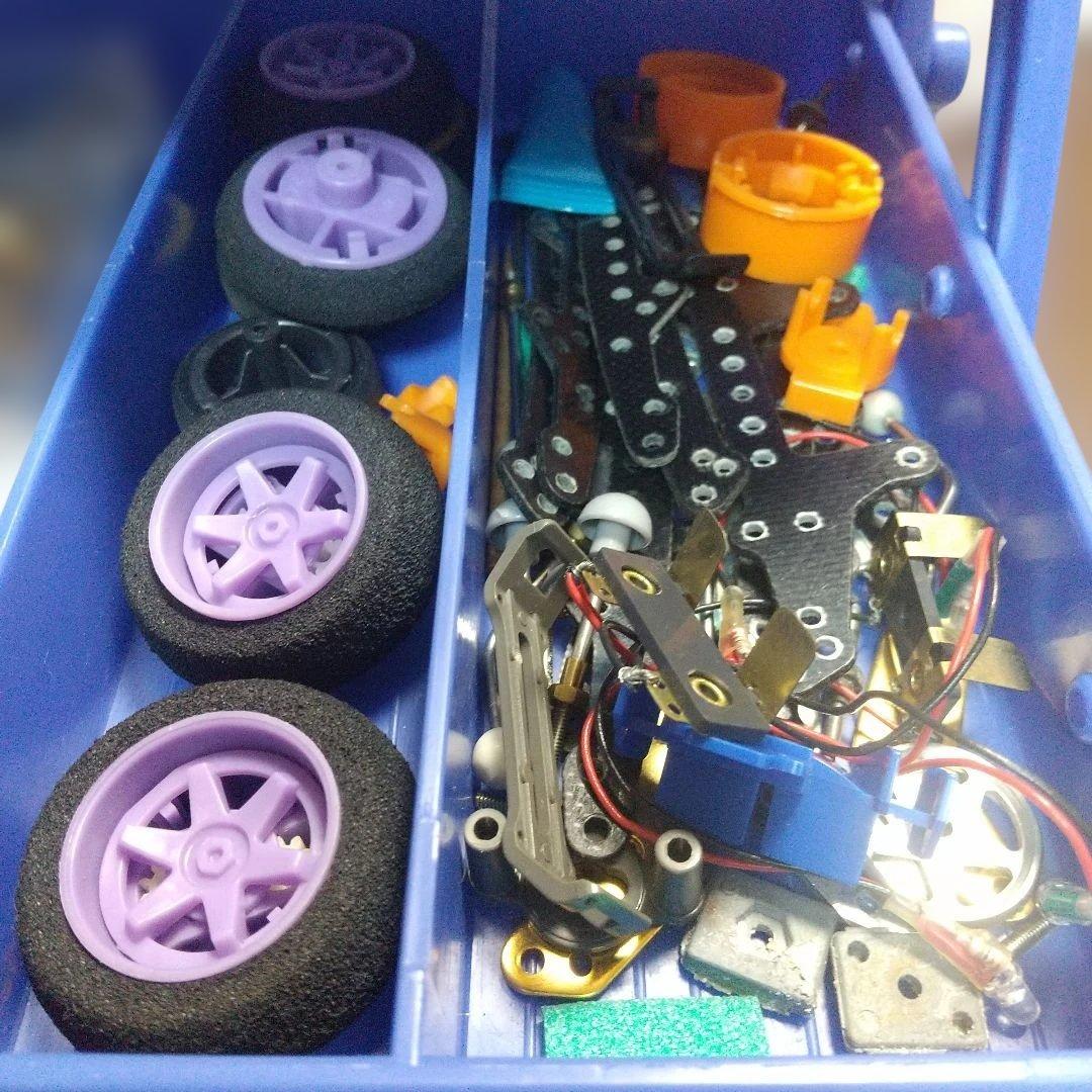 ミニ四駆パーツセット 収納ボックス付き