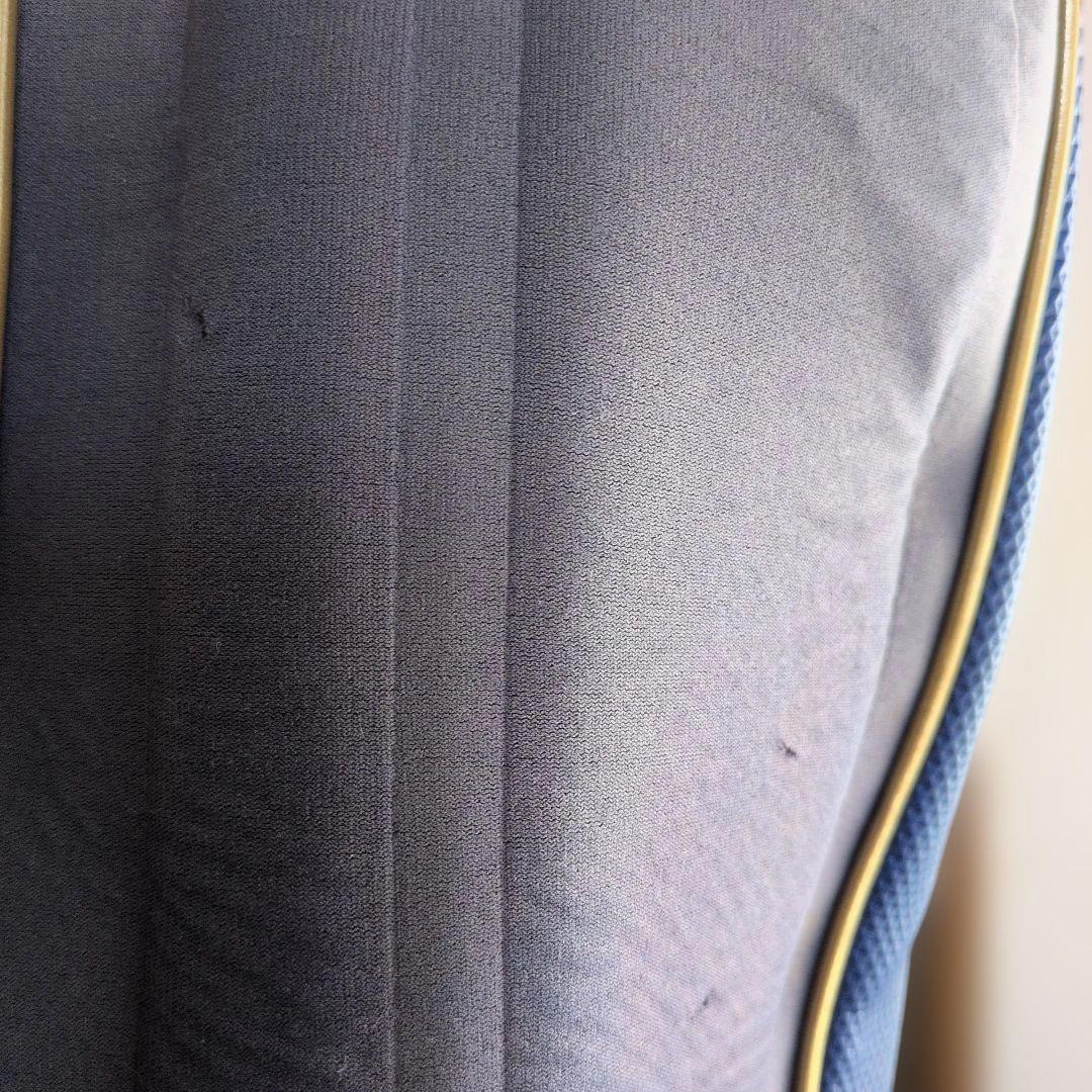 ※タバコ臭付着・黄ばみ色あせ汚れ切れ擦れ有りジャンボ尾崎プロ太陽 キャディバッグ