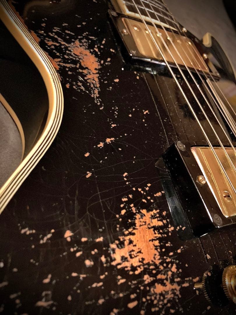 80’s burny LesPaul custom 日本製フルカスタムエイジド