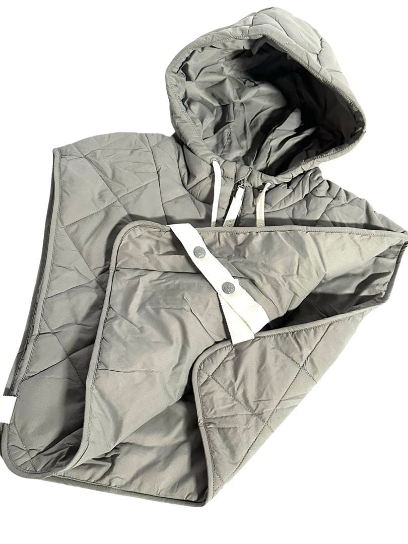 セール❣️新作G/FOREジーフォアレディーキルティングベストsizeMグレー