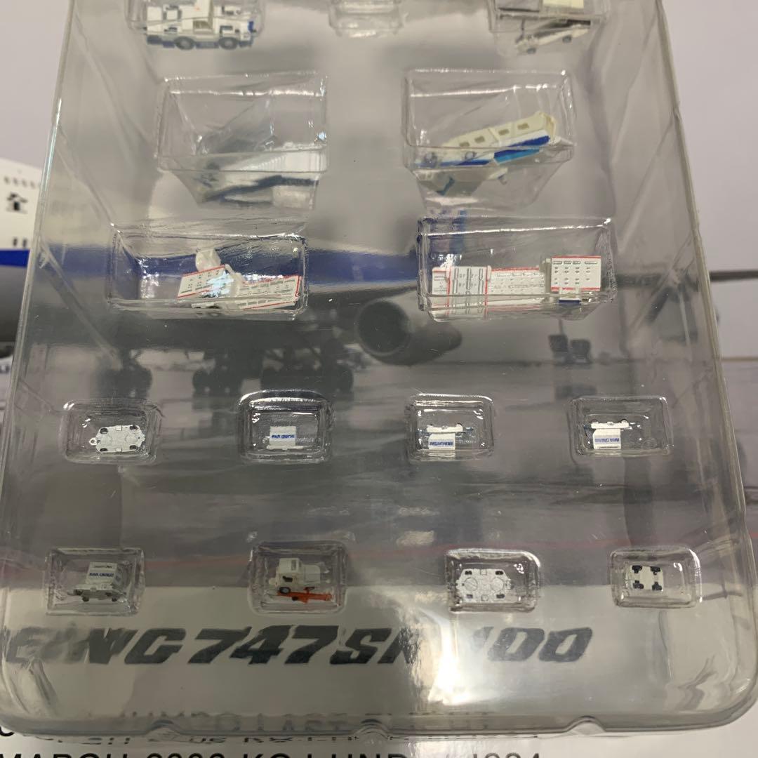 ANA 全日空　1/400 B747-SR100 ジャンボジェット　航空機模型