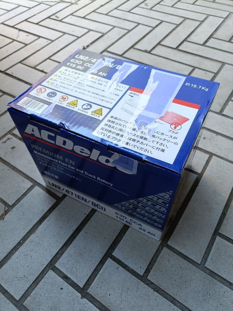 ACDelco プレミアムEN バッテリー LN2/47 新品未使用