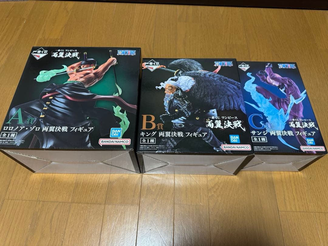 ワンピース一番くじ 両翼決戦フィギュア A.B.C賞