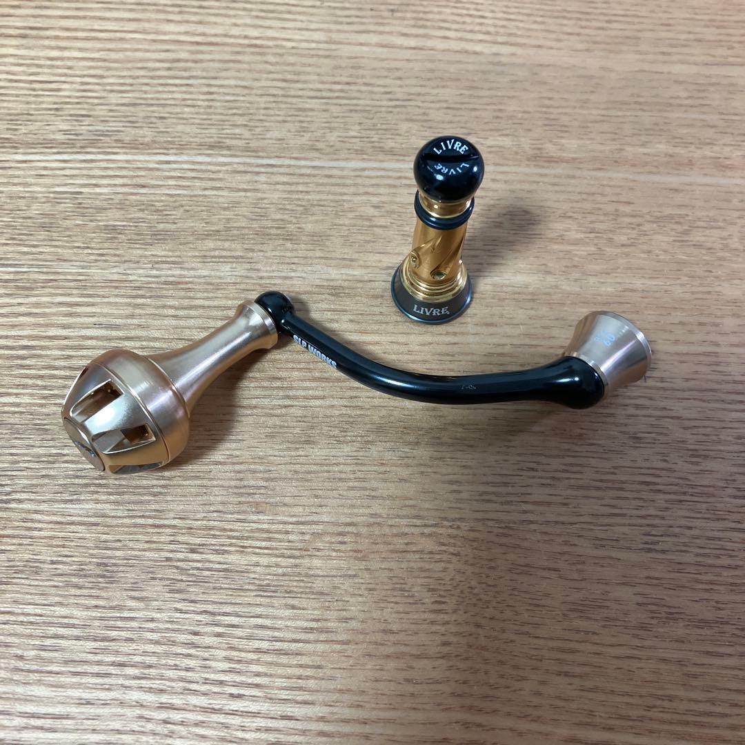 美品　SLP RCS マシンカット　60mmハンドル　リブレ　ダイワ用バランサー