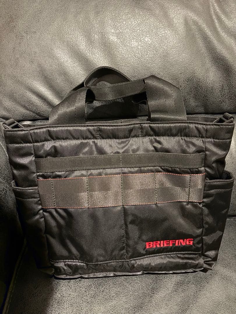 【美品】BRIEFING ブラック ミニトートバッグ