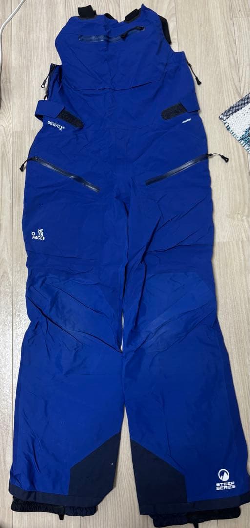 ビブパンツGORE-TEX woman’s-Mサイズ ノースフェイス