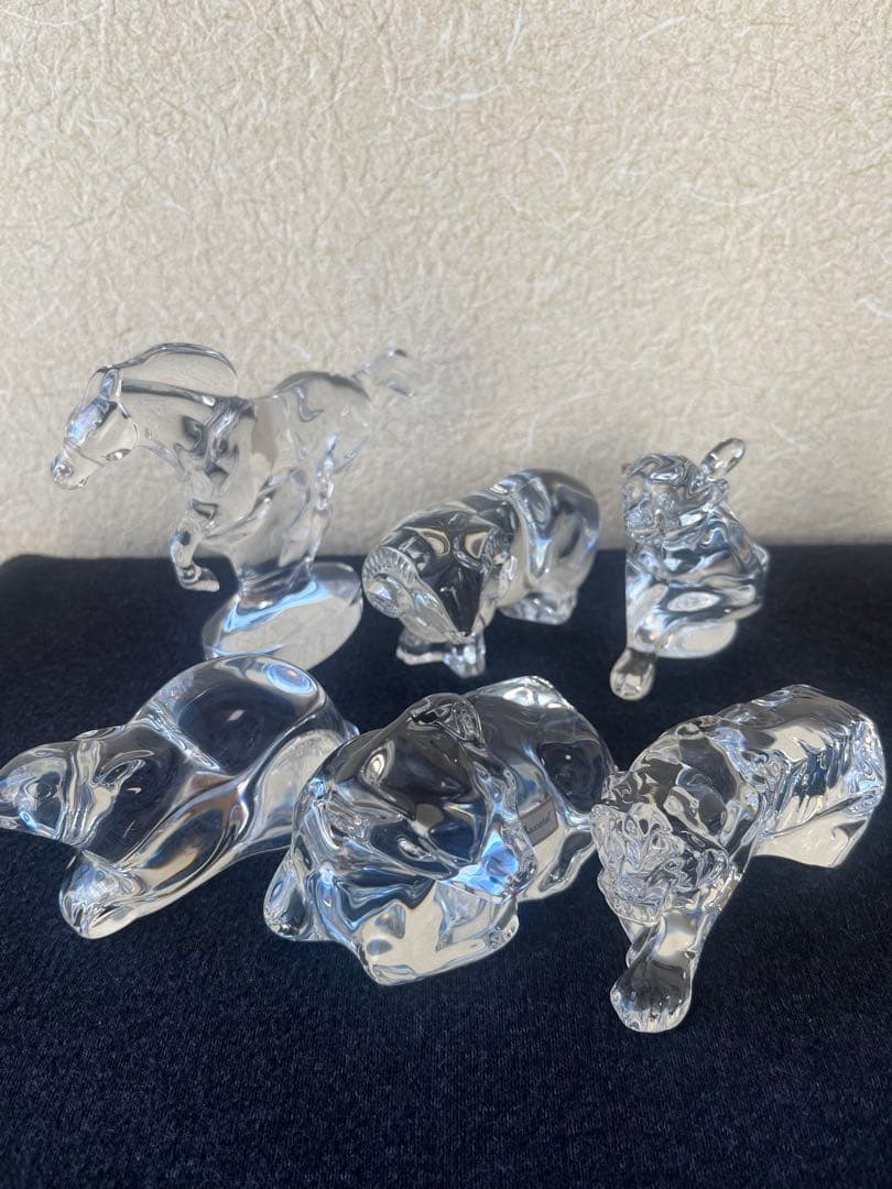 【美品・希少】バカラ 干支 十二支 セット ガラス クリスタル　ブランド