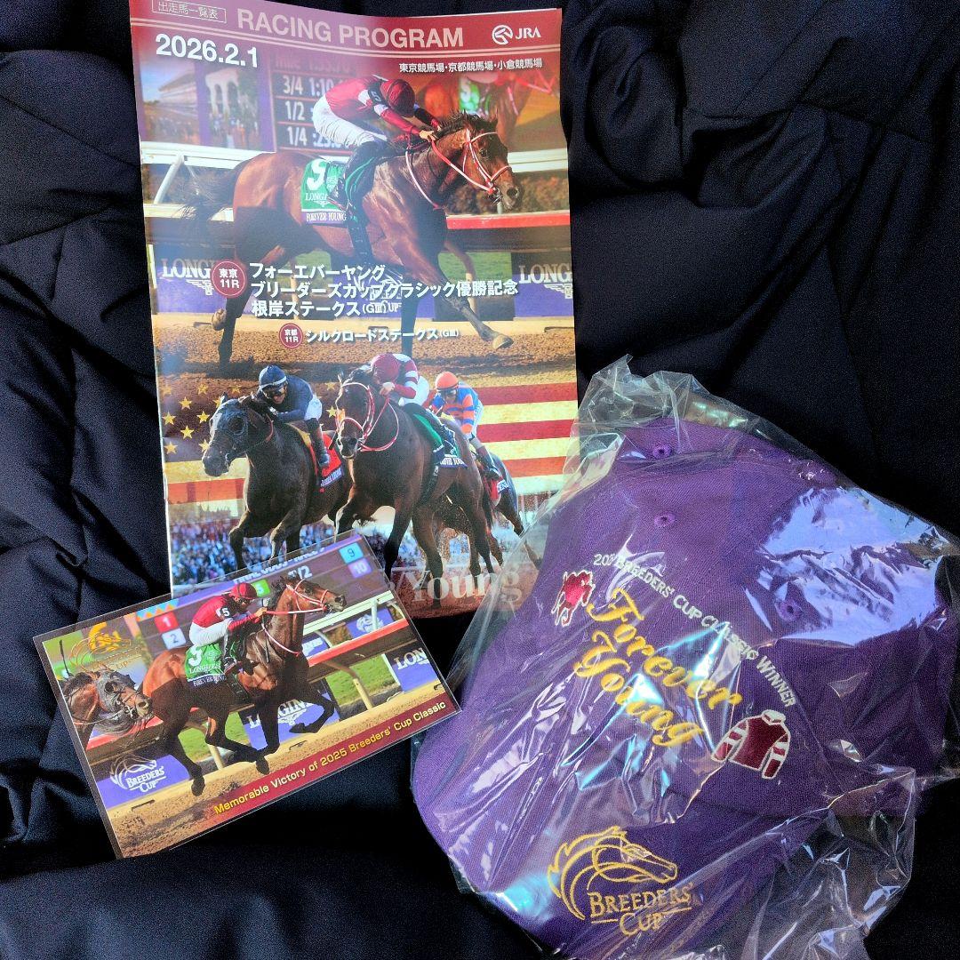 Breeders' Cup Forever Young キャップセット