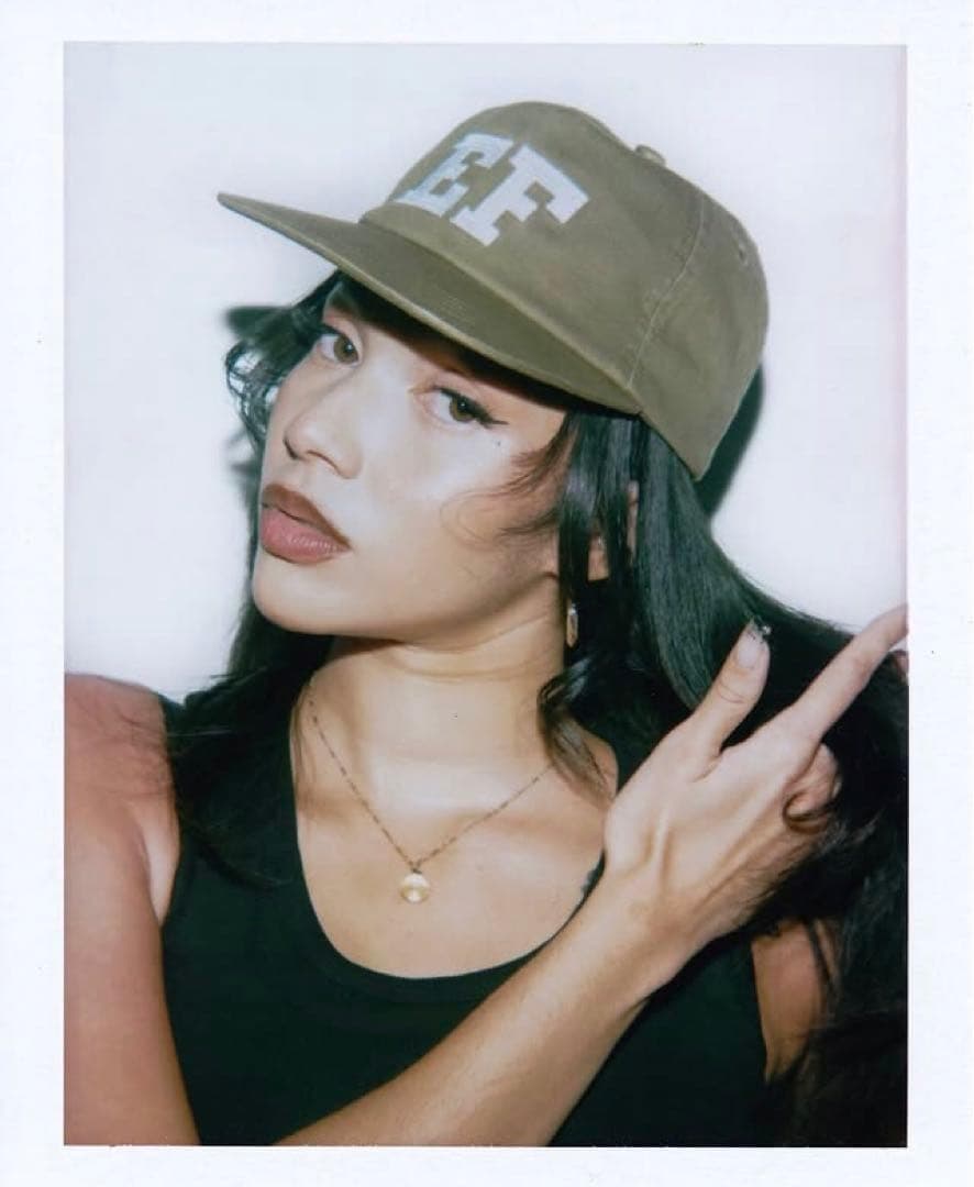 ★新品タグ付き★Extnded Family EF ロゴ刺繍 キャップ カーキ