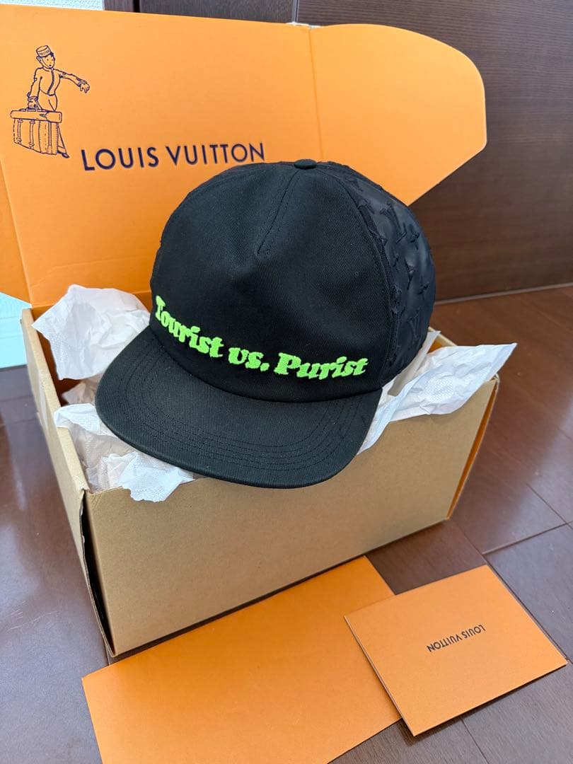 ルイヴィトンTourist vs Purist メッシュキャップ60美品