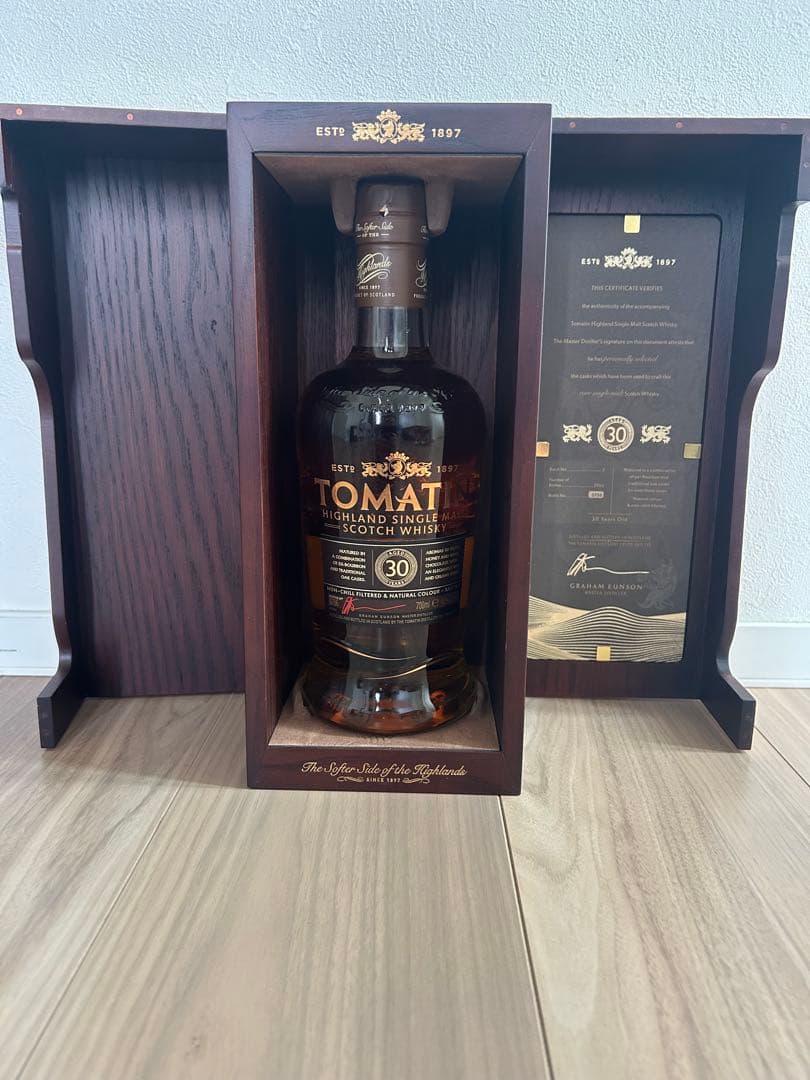 値下げしました！入手困難　TOMATIN 30年 シングルモルトウイスキー