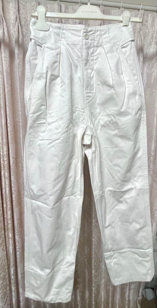 佐々さま専用　MHL. SOFT COTTON DRILL チノパン　白