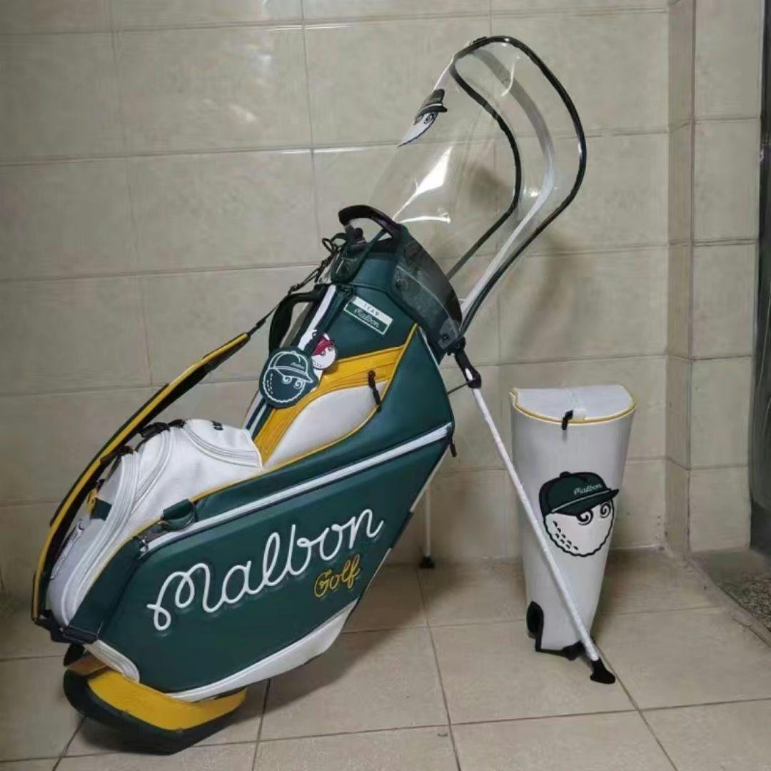 Mマルボン キャディバッグ スタンドゴルフバッグ 新品 キャディバッグ グリーン