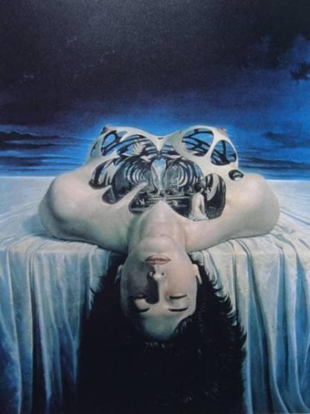 藤野一友、人気作家、『抽象的な篭』、希少画集画、裸婦、抽象画