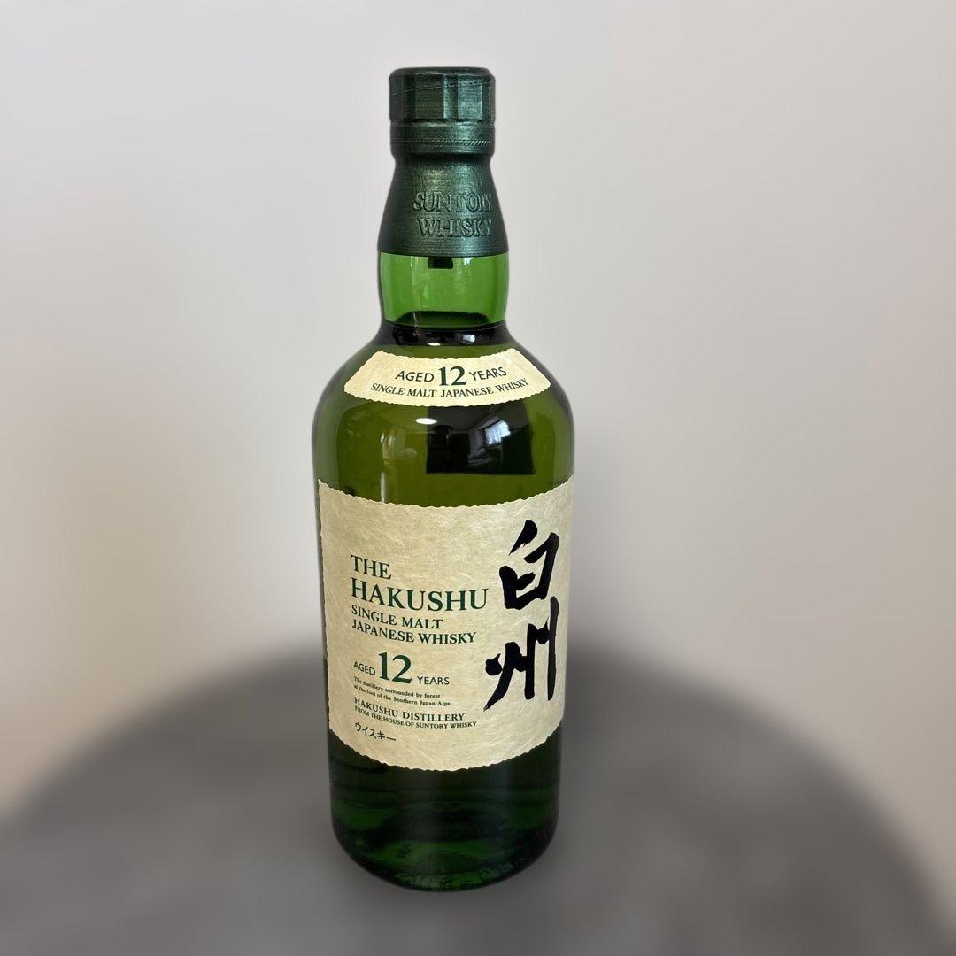 白州ウイスキー12年　シルグルモルト700ミリ　箱無し