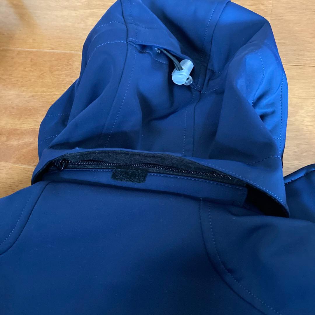 ホンダ　バイクスマートシェルパーカー明るめネイビー　M 防風