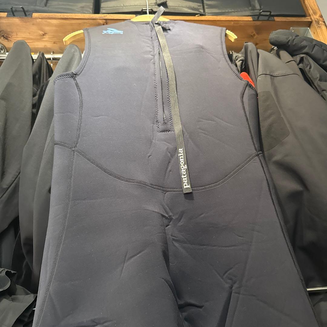 【超美品】patagonia ブラック ロングジョン サイズXL