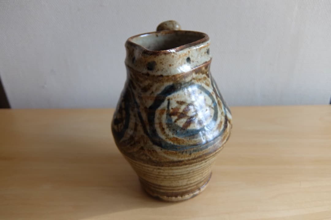 ロイ・マーティン＆千恵子作 ジャグ・水差 、カラフェ、デキャンタ、花器としても