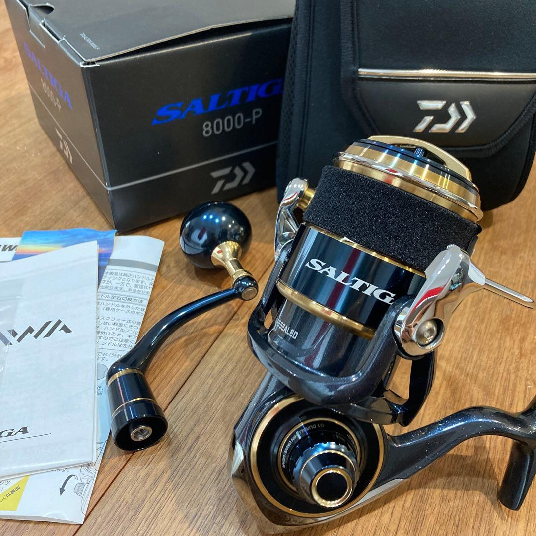 値下げ！！20ソルティガ8000-P SLPパワーハンドル